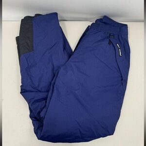 Helly Hansen Womens L Winter Snow Ski Pants Thinsulate Helly Tech Blue